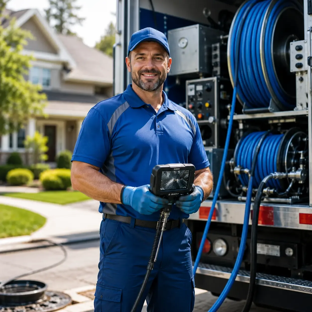 Local outdoor drain cleaning specialists in Frankfort, IL